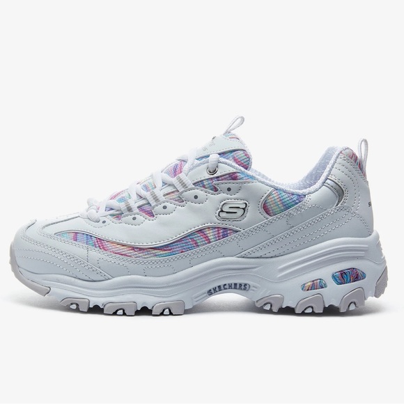 Skechers Shoes - Skechers D’Lites Whimsical Dream White